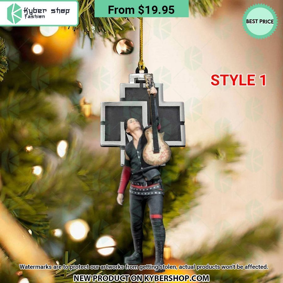 Rammstein Band Christmas Ornament