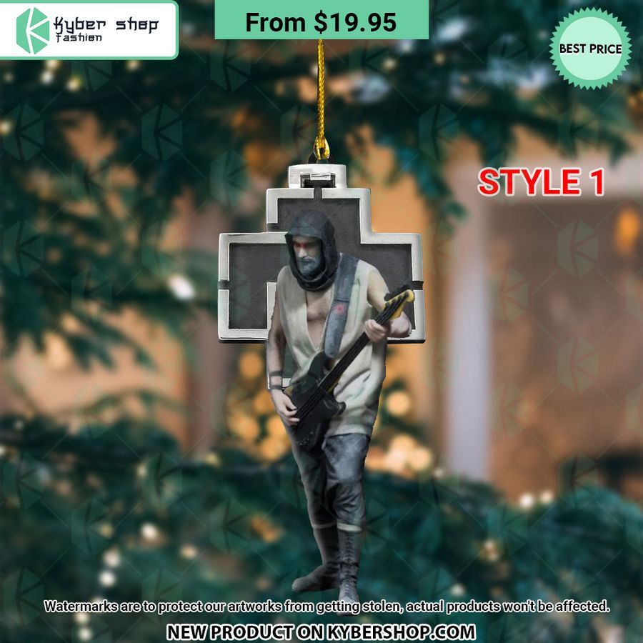Rammstein Band Ornament