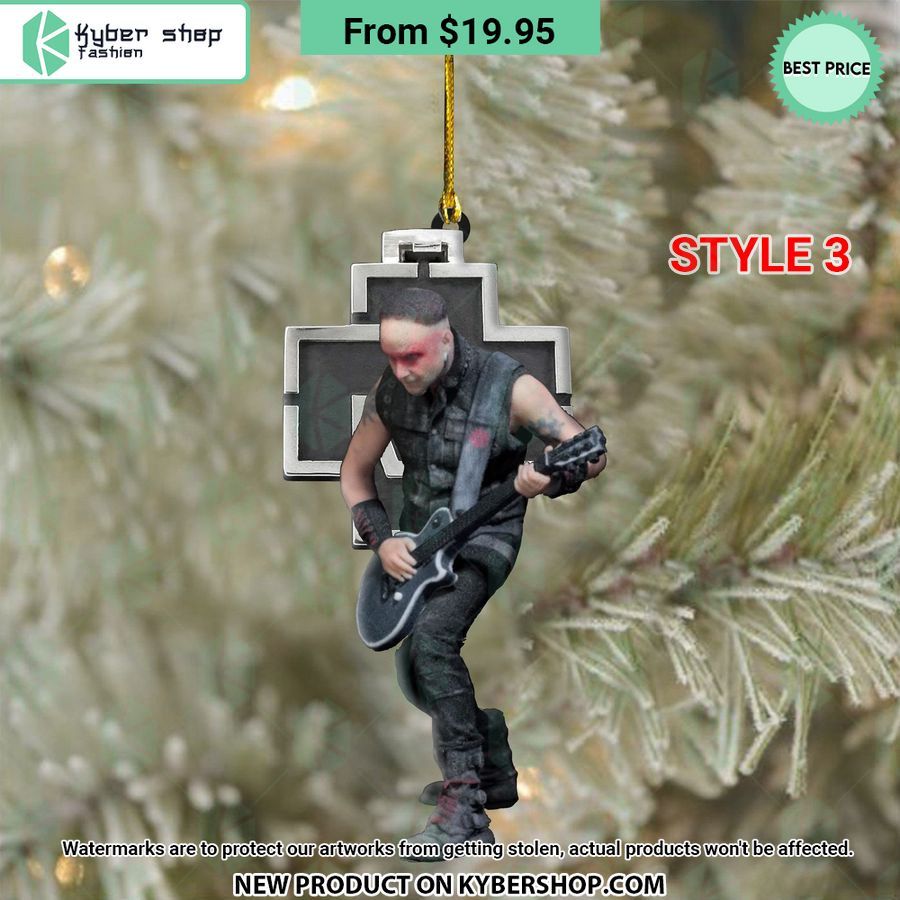 Rammstein Band Ornament