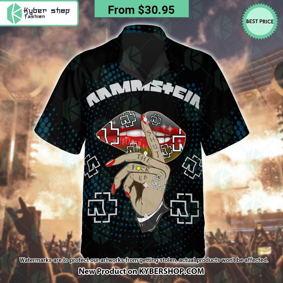 Rammstein Lip Hawaiian Shirt