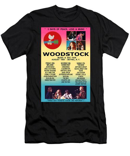 Rare Woodstock 1969 T-Shirt