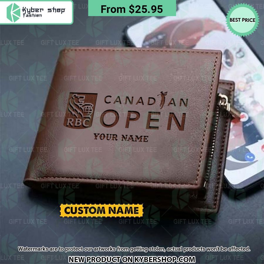 RBC Canadian Open CUSTOM Leather Wallet