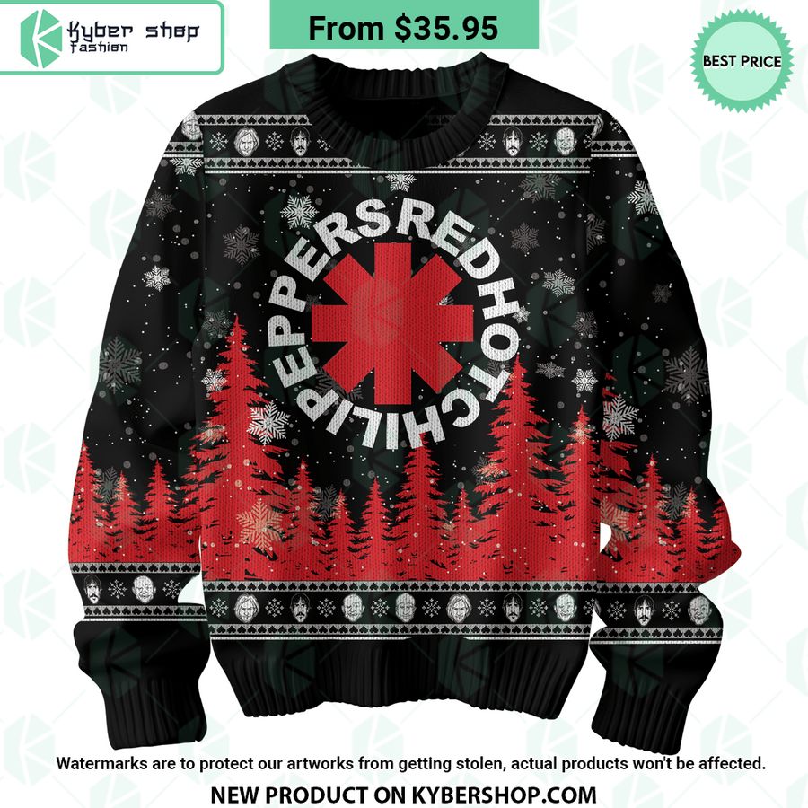Red Hot Chili Peppers Christmas Sweater