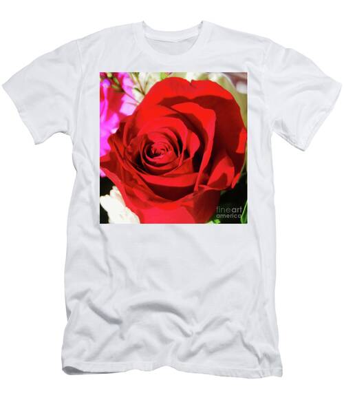 Red Rose For Valentine's Day Vision # 2 T-Shirt