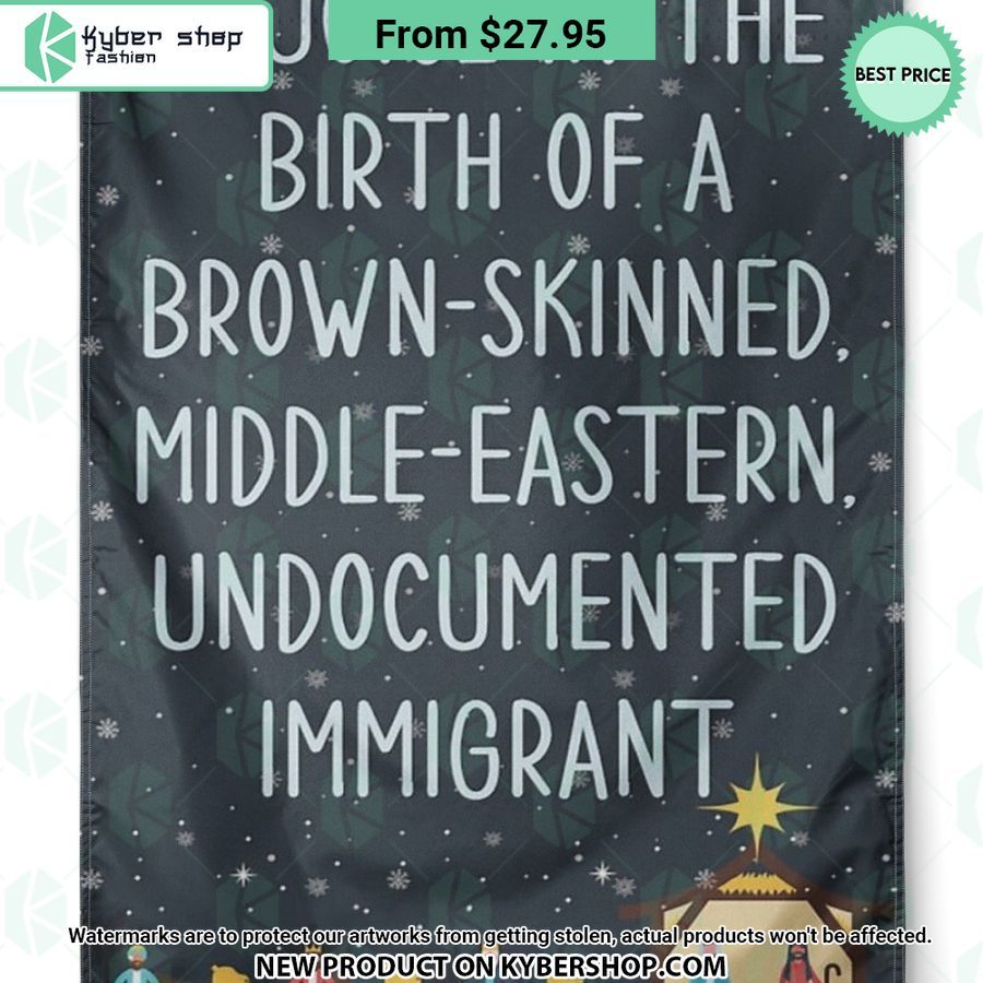 Rejoice birth brown-skinned middle-eastern undocumented immigrant Flag