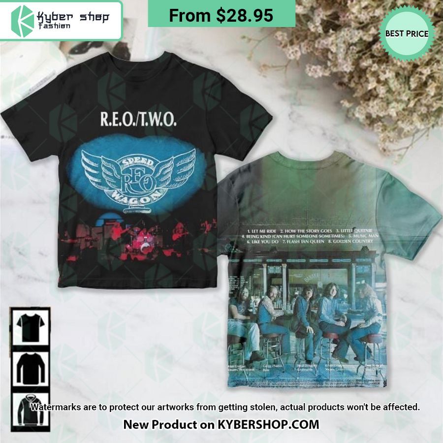 REO Speedwagon T.W.O Album Shirt