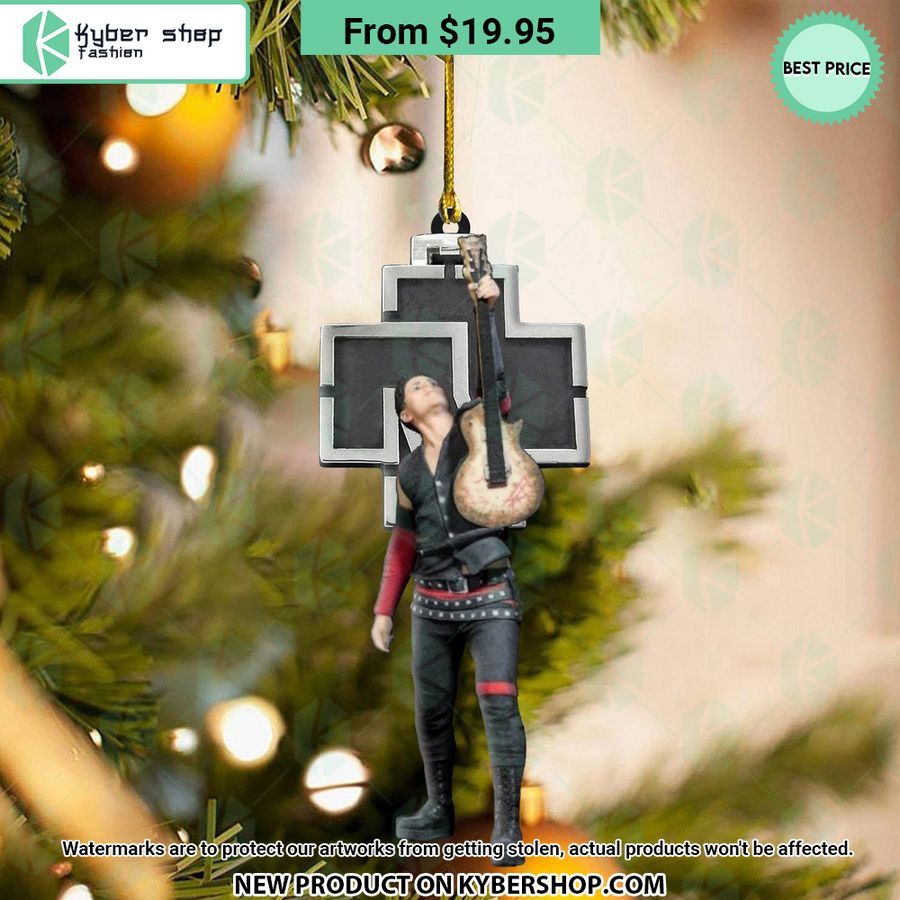 Richard Kruspe Rammstein Christmas Ornament