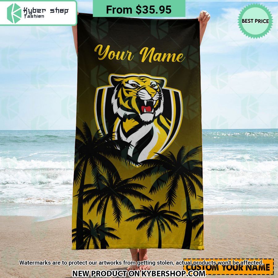 Richmond FC CUSTOM Beach Towel