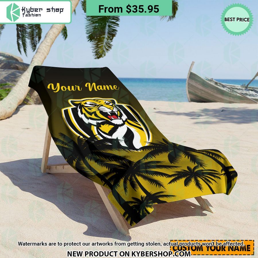 Richmond FC CUSTOM Beach Towel