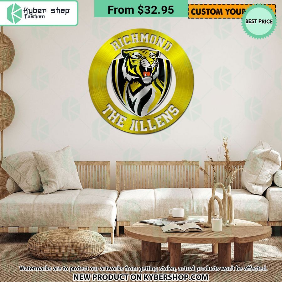 Richmond FC CUSTOM Metal Sign