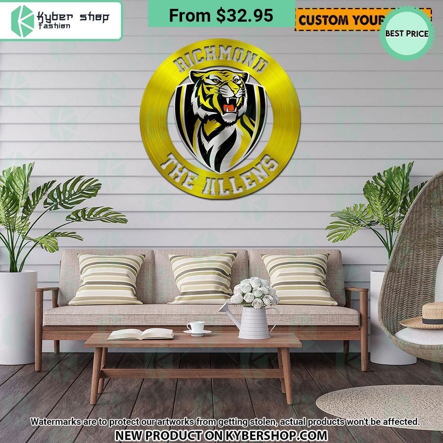 Richmond FC CUSTOM Metal Sign