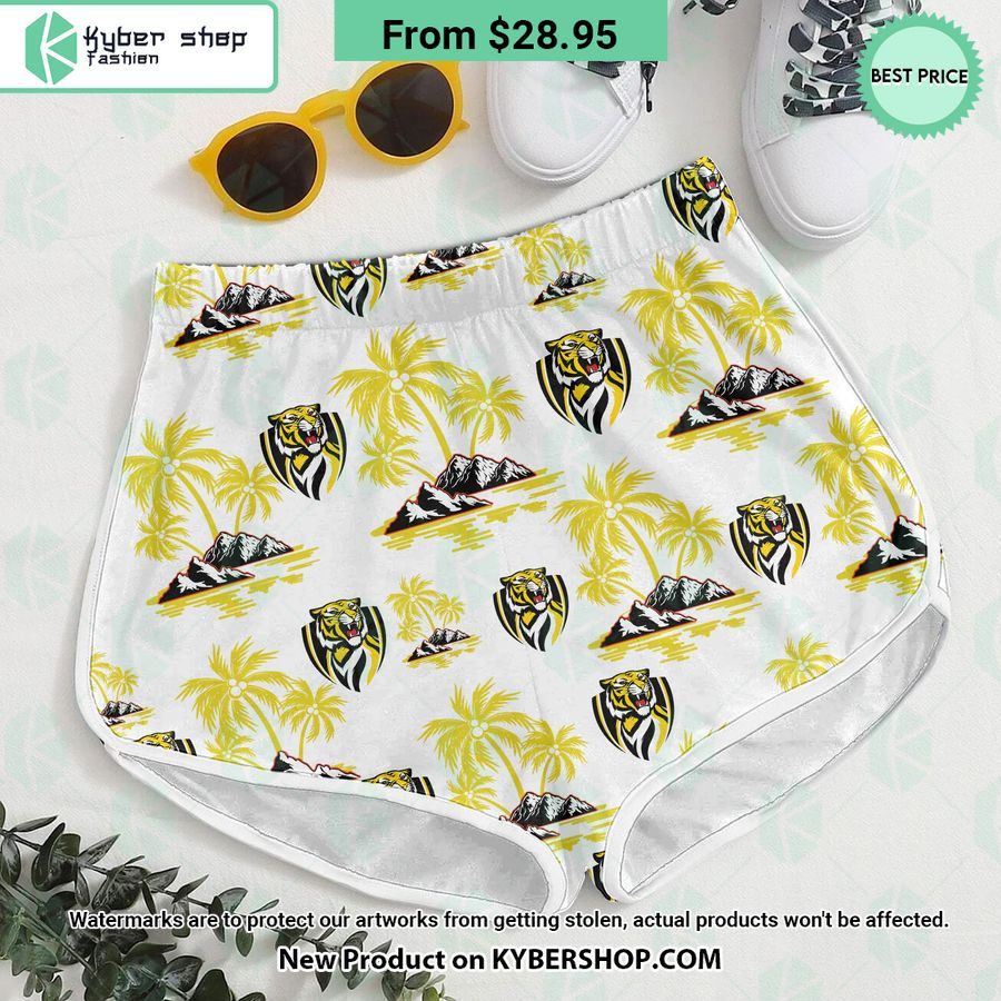 Richmond Football Club Hawaiian Shirt Shorts