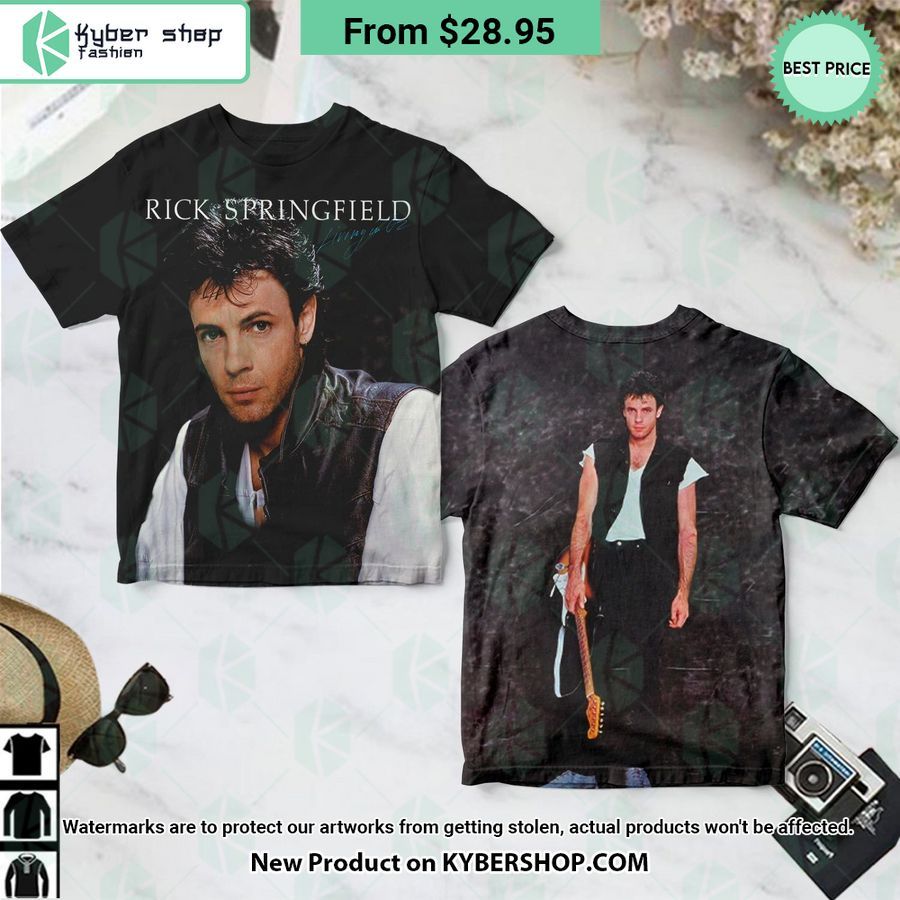 Rick Springfield Living In Oz Album Shirt