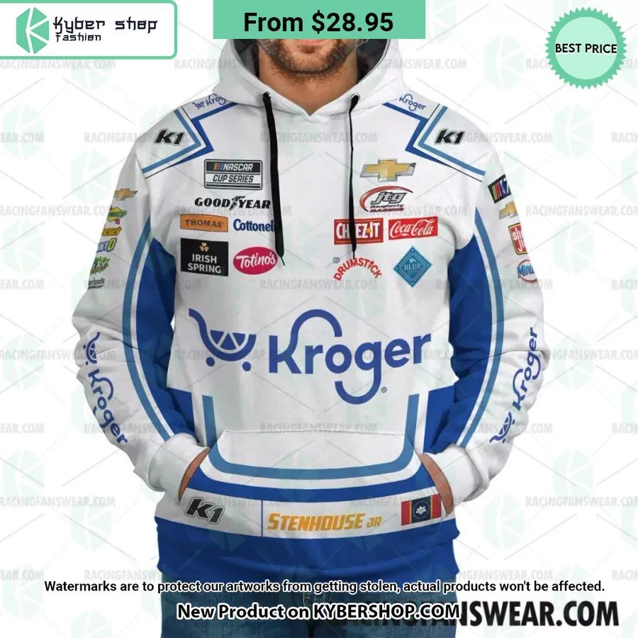 Ricky Stenhouse Jr Nascar 2023 Racing Uniform Hoodie