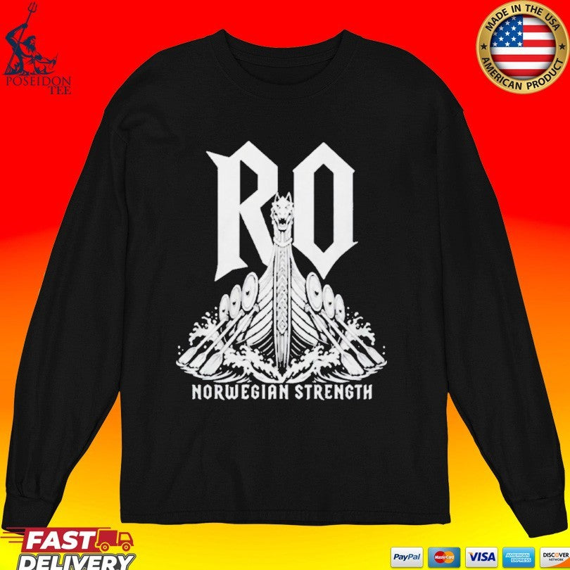Ro Longship Viking Row Norwegian Strength Soccer T-shirt