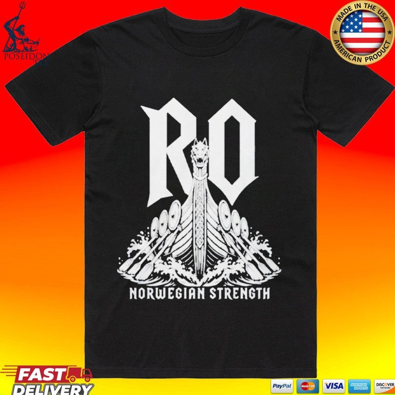 Ro Longship Viking Row Norwegian Strength Soccer T-shirt