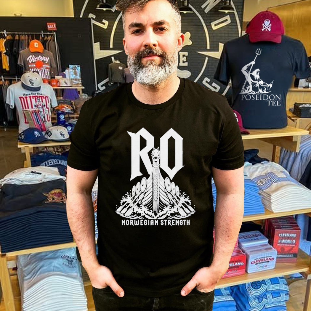 Ro Longship Viking Row Norwegian Strength Soccer T-shirt