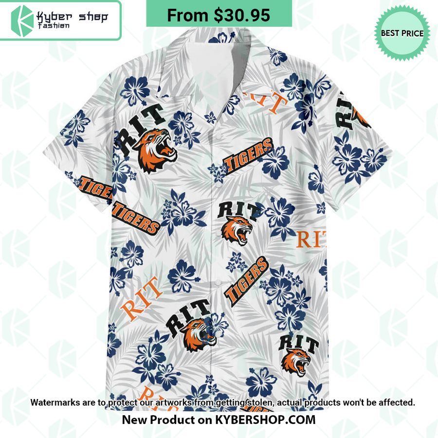 Rochester Institute Of Technology Rit Tigers Hawaiian Shirt