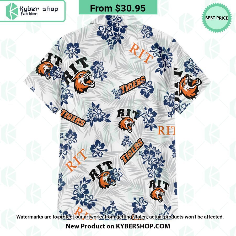 Rochester Institute Of Technology Rit Tigers Hawaiian Shirt
