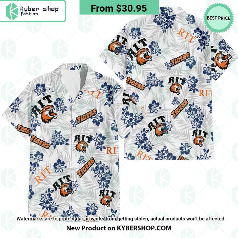Rochester Institute Of Technology Rit Tigers Hawaiian Shirt
