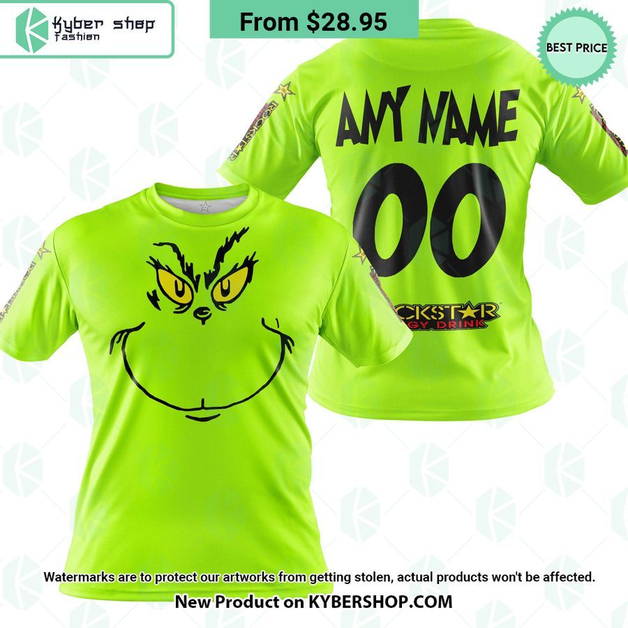 Rockstar Energy Grinch CUSTOM Hoodie