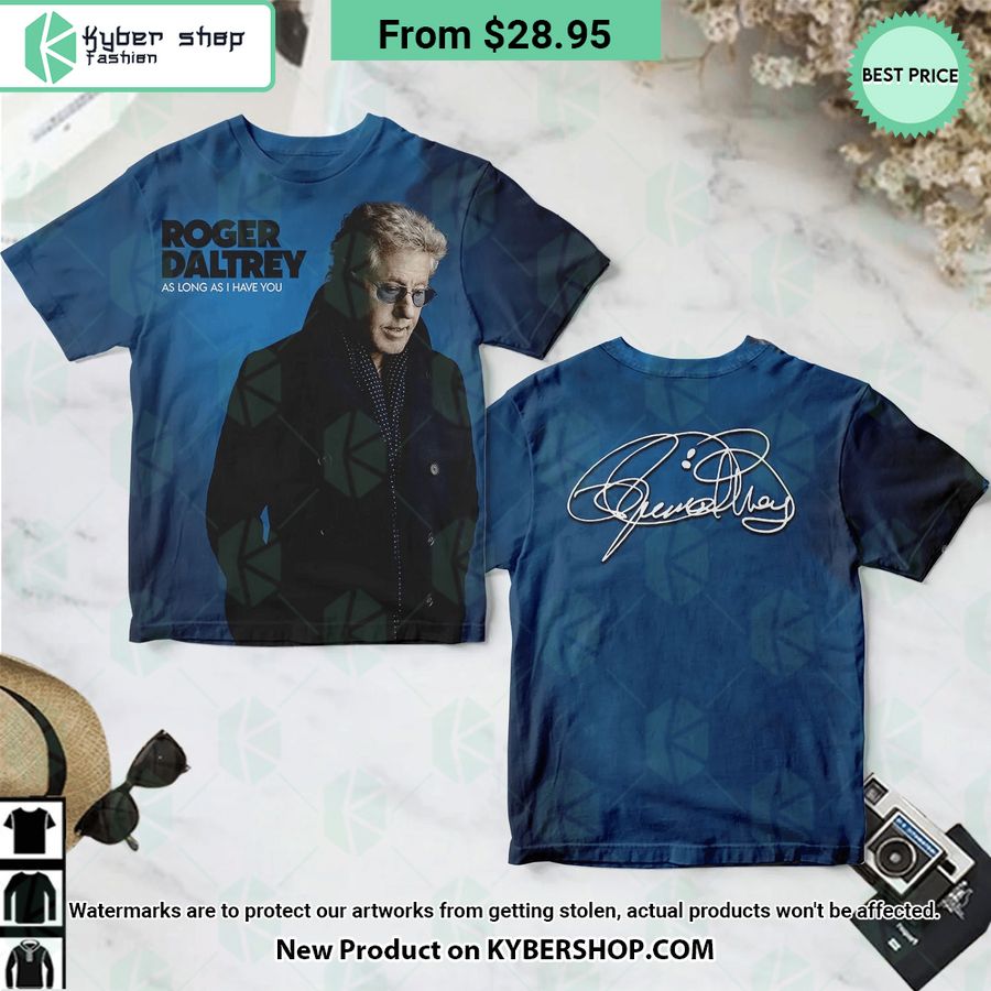 Roger Daltrey As Long As I Have You Album Cover Shirt