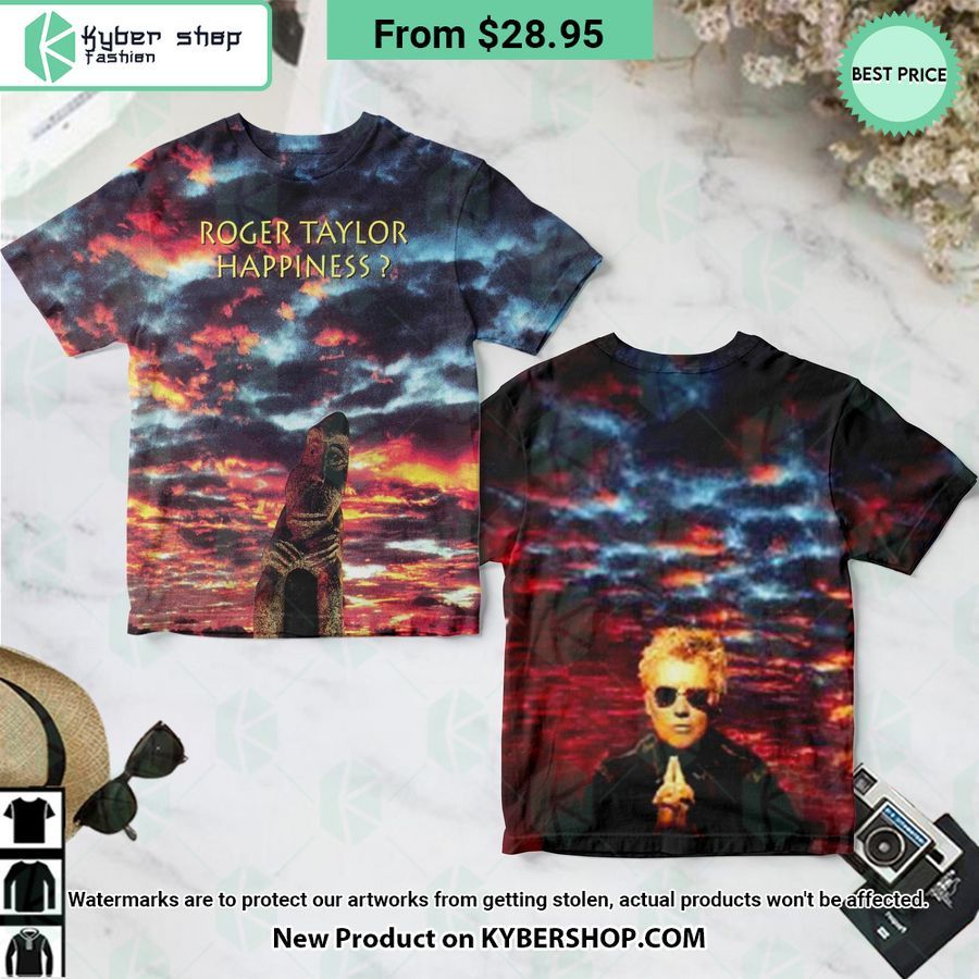 Roger Taylor Happiness Album Shirt