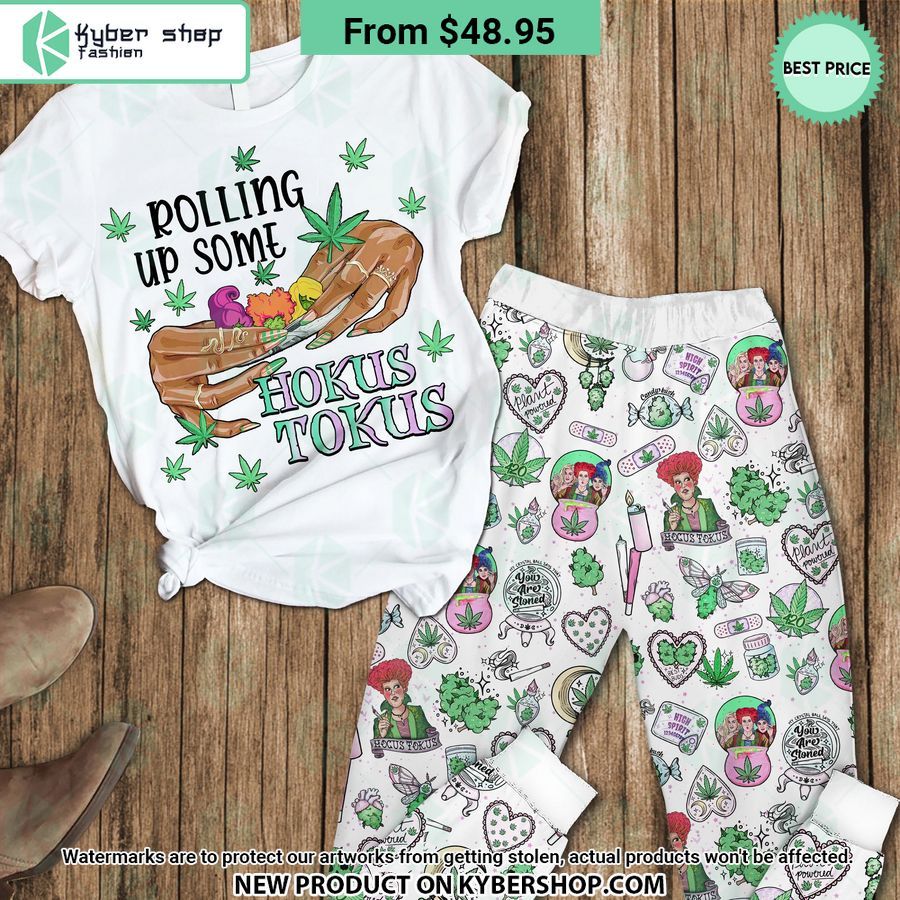 Rolling Up Some Hokus Pokus Pajamas Set