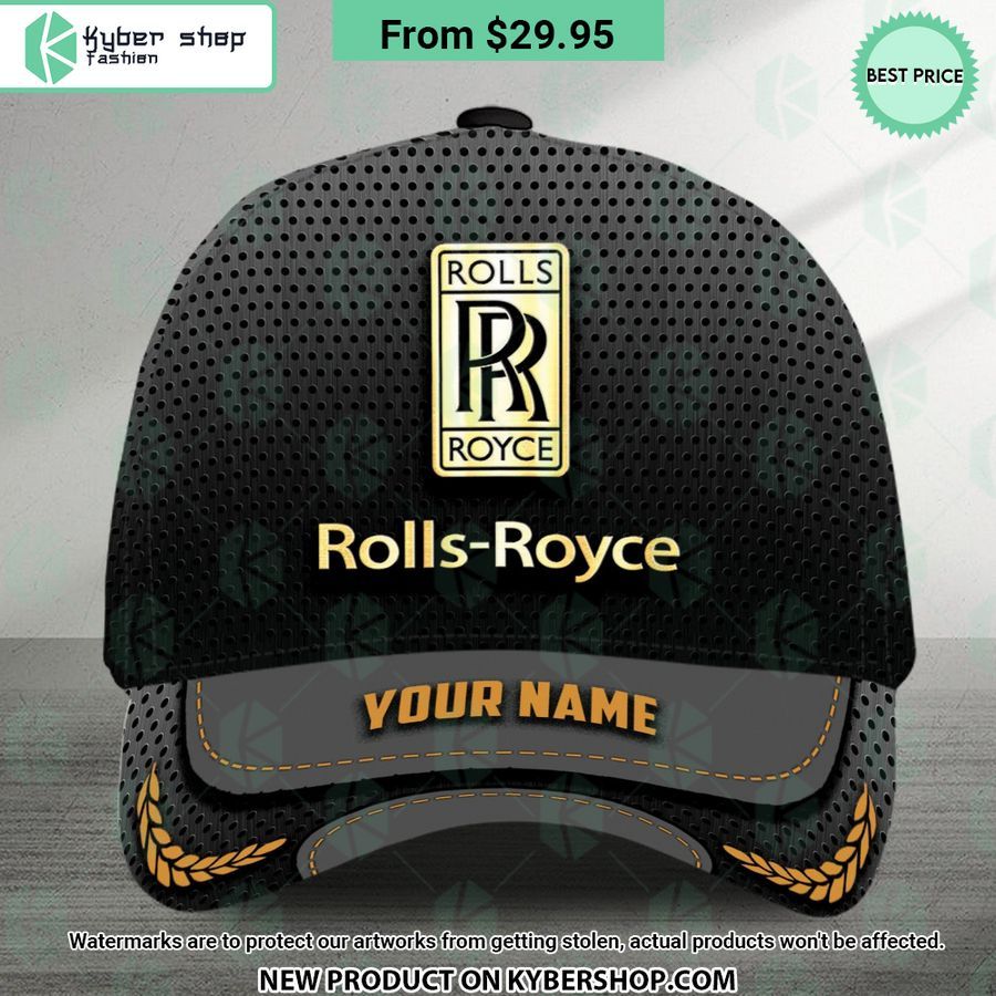 Rolls Royce Custom Name Cap