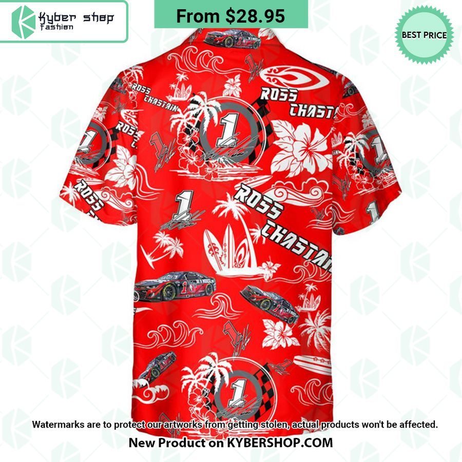 Ross Chastain NASCAR Racing Hawaiian Shirt