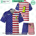 Ross Chastain NASCAR Racing Independence Day Hawaiian Shirt