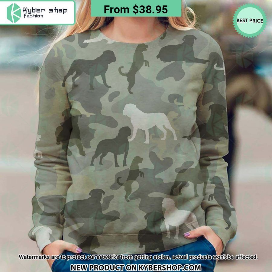 Rottweiler Camo Sweatshirt
