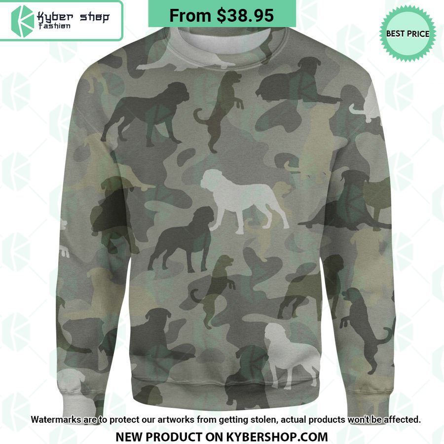 Rottweiler Camo Sweatshirt