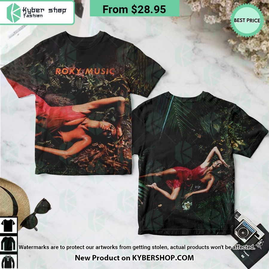 Roxy Music Stranded Album Shirt