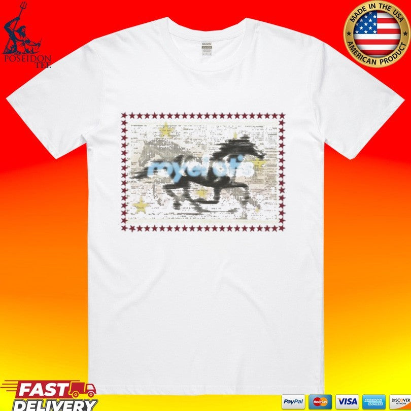Royel Otis Red Horse Music Fan Graphic T-shirt