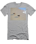 Ruddy Turnstones On Beach With Waves In Fl T-Shirt