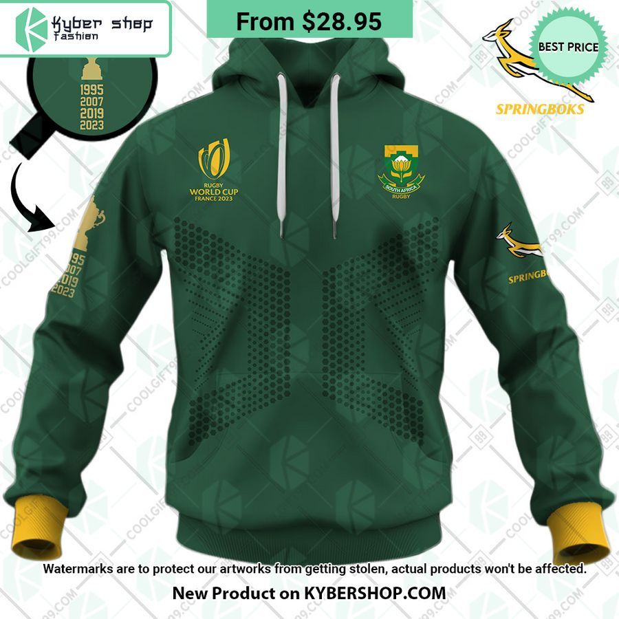 Rugby World Cup 2023 Champions Springboks South Africa Hoodie