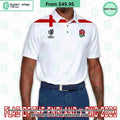 Rugby World Cup 2023 England Flag Polo Shirt