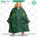 Rugby World Cup 2023 Springboks South Africa Rugby Jersey CUSTOM Hoodie Blanket