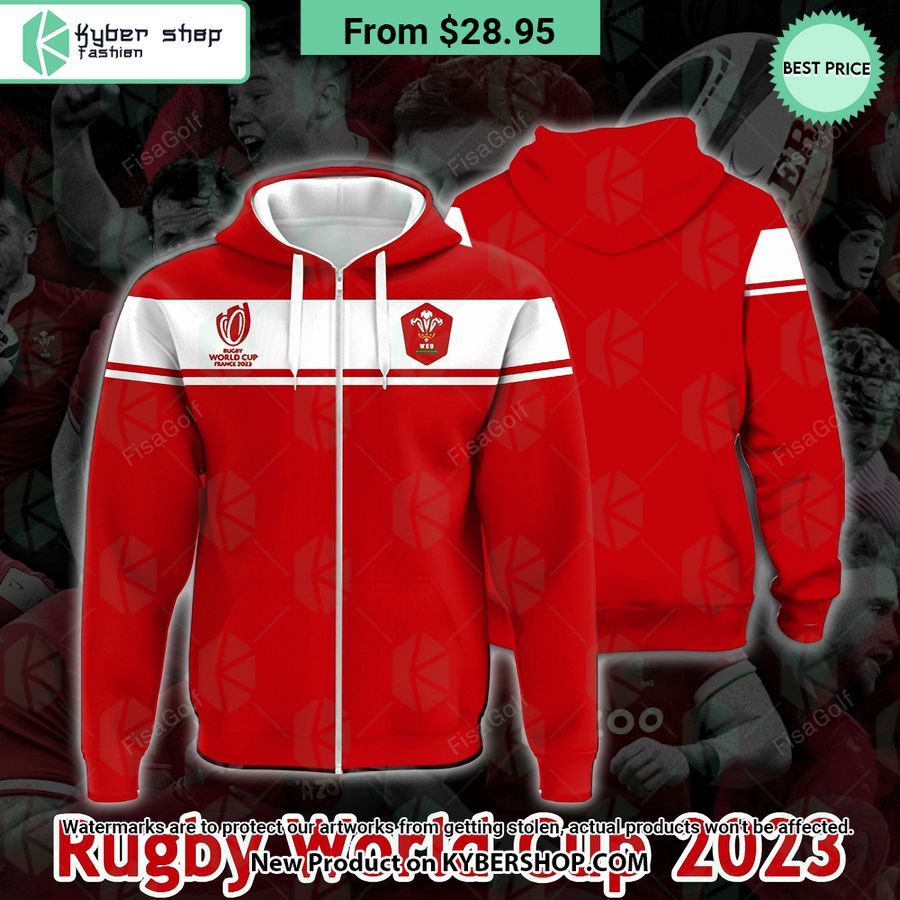 Rugby World Cup 2023 Wales Hoodie