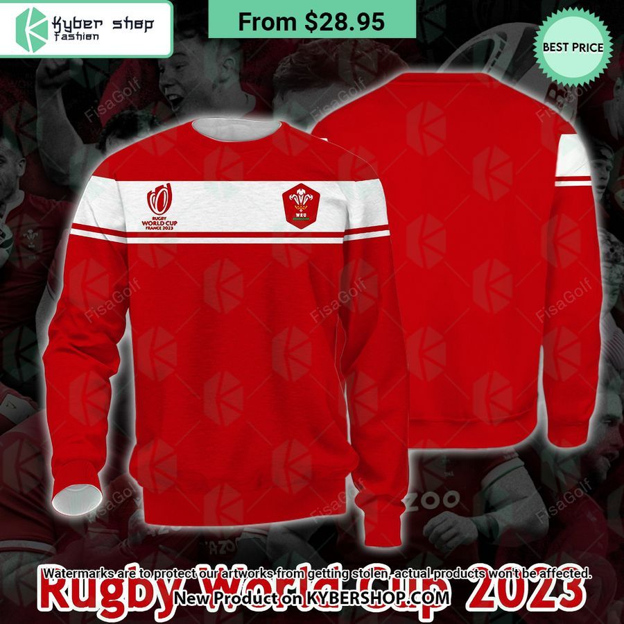 Rugby World Cup 2023 Wales Hoodie