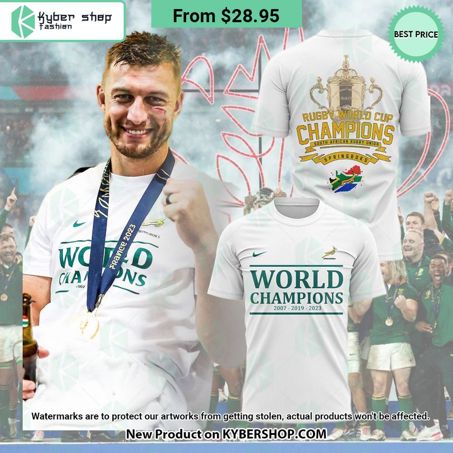 Rugby World Cup Champions 2023 South Africa Shirt