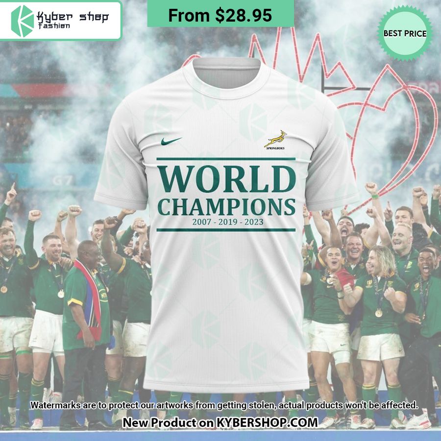 Rugby World Cup Champions 2023 South Africa Shirt