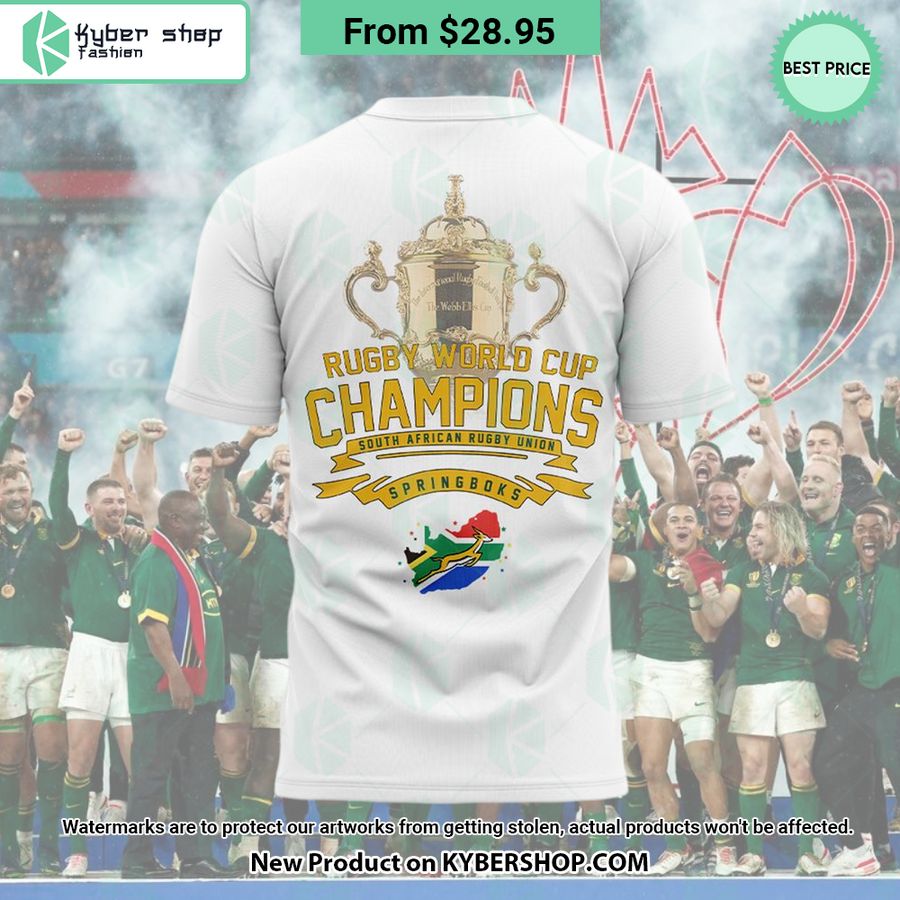Rugby World Cup Champions 2023 South Africa Shirt