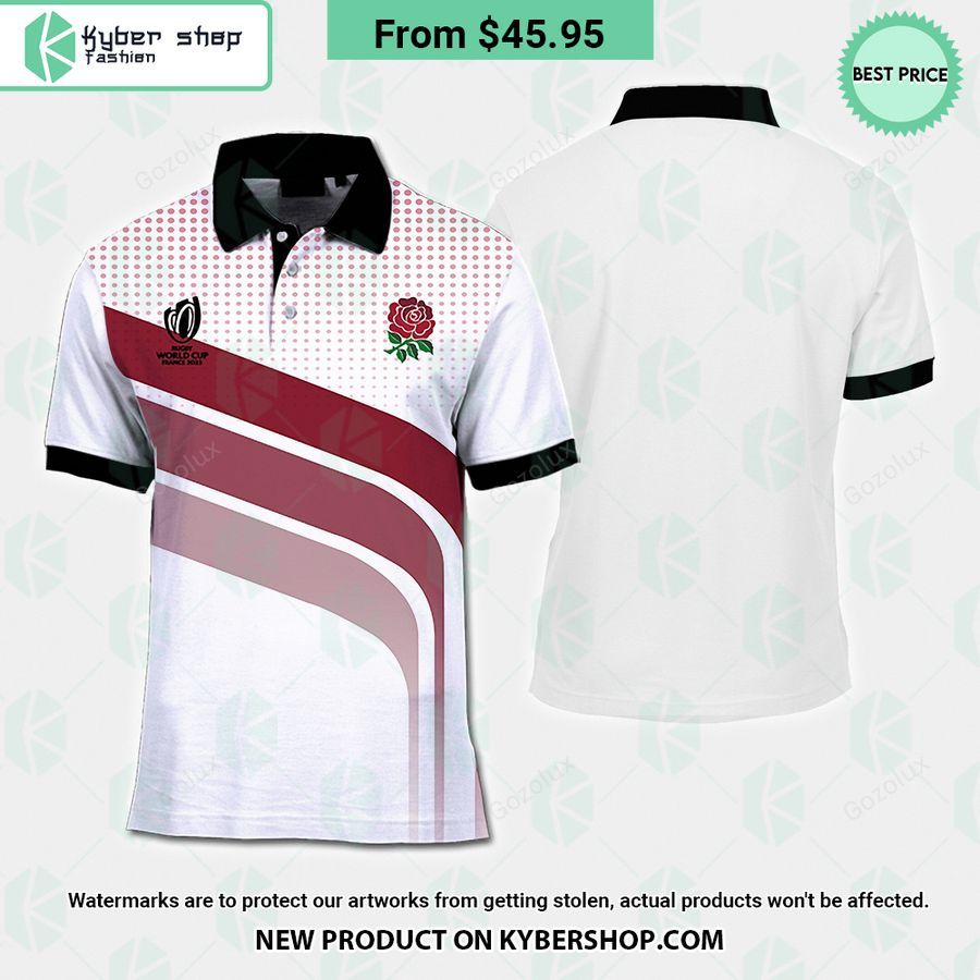 Rugby World Cup England Team Polo Shirt