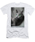 Russian Blue Cat - Painting T-Shirt