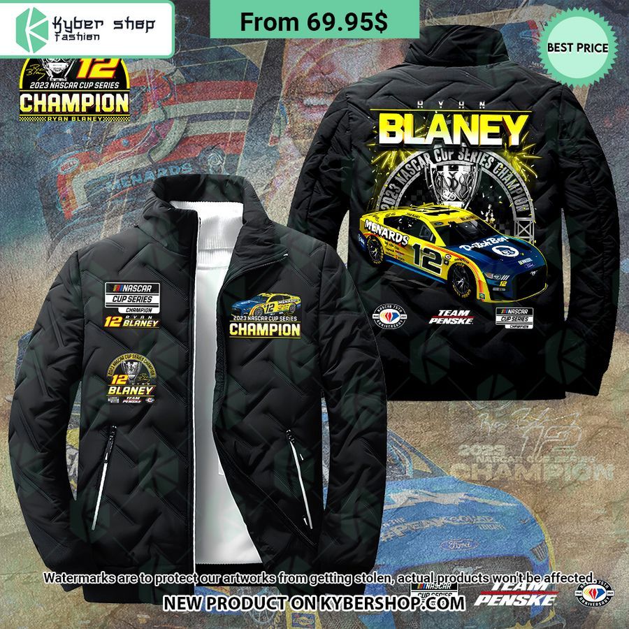 Ryan Blaney Puffer Down Jacket