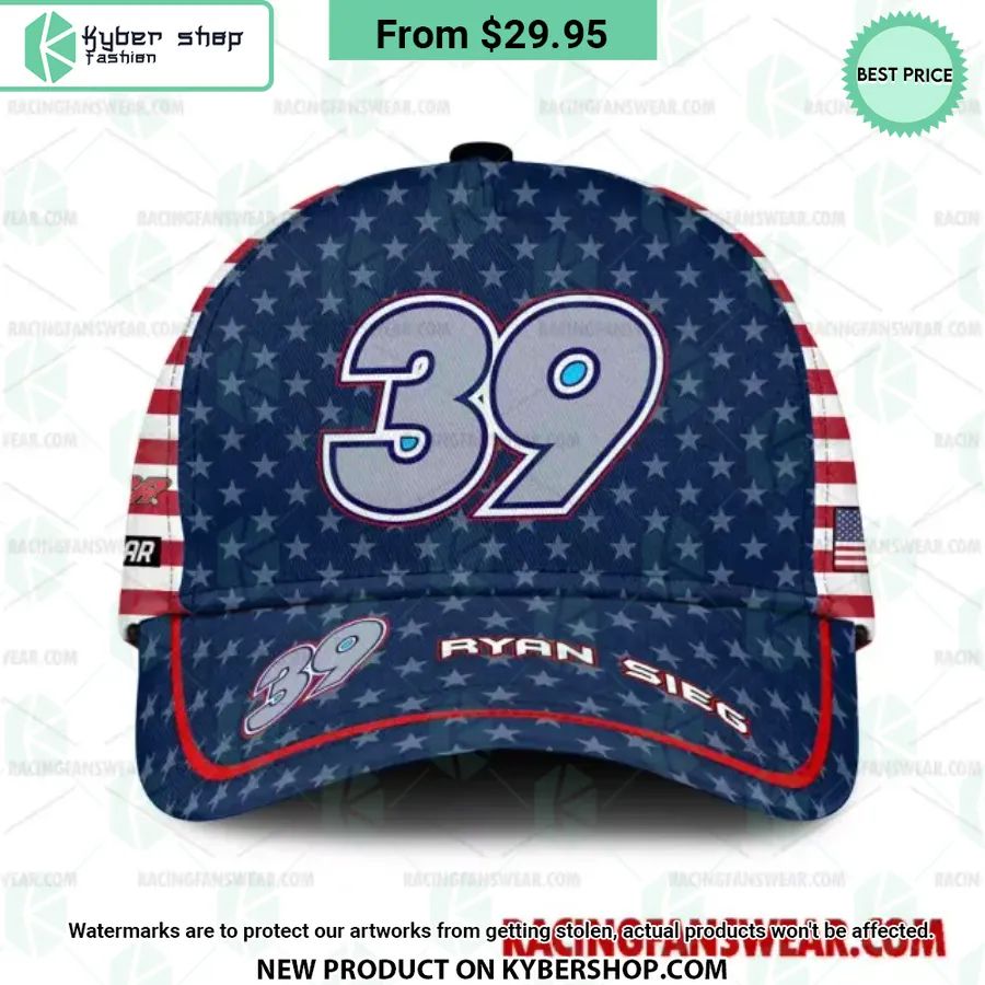 Ryan Sieg NASCAR Racing Independence Day Hat