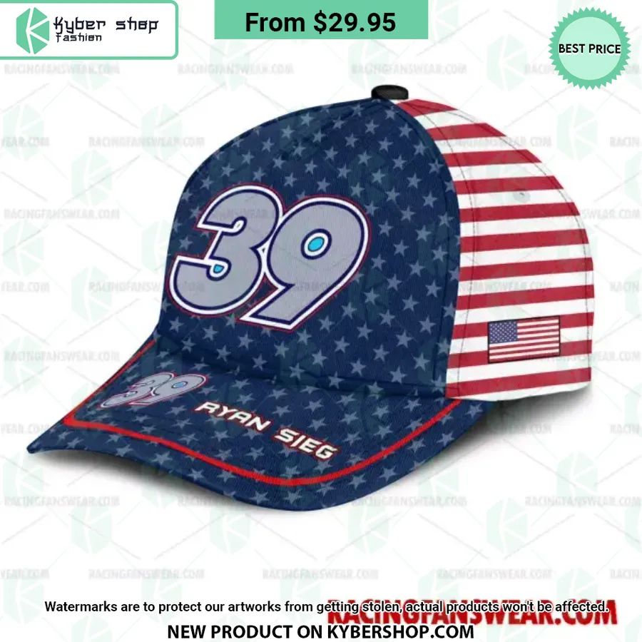 Ryan Sieg NASCAR Racing Independence Day Hat