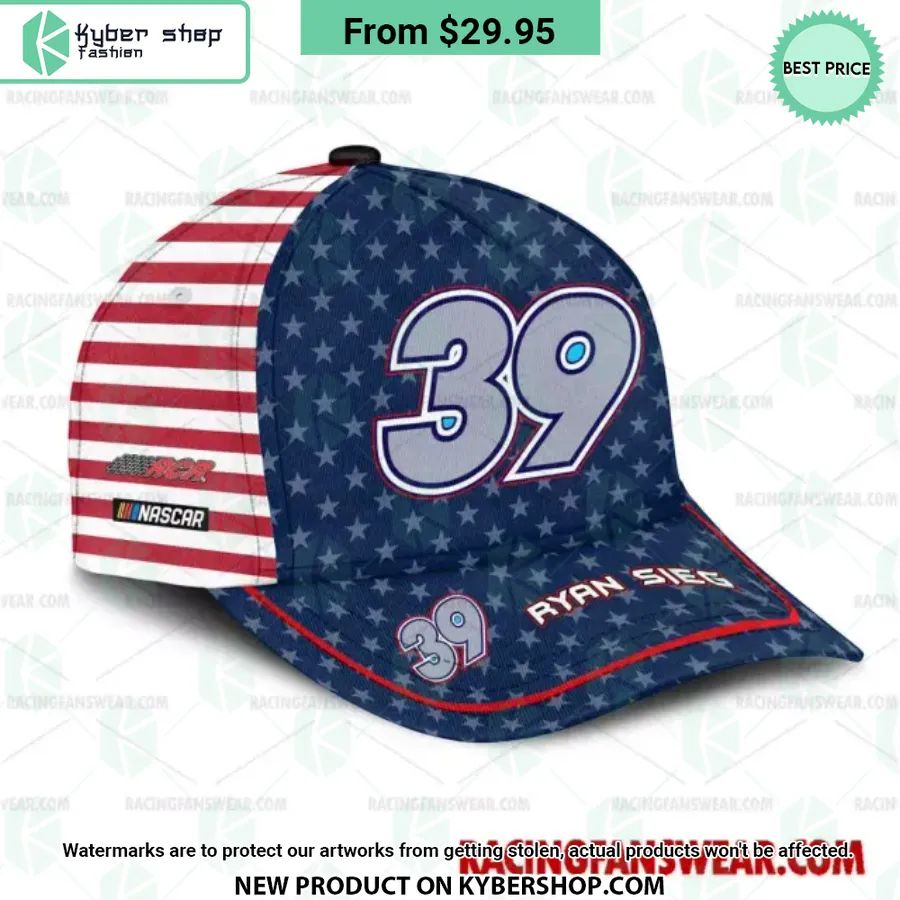 Ryan Sieg NASCAR Racing Independence Day Hat